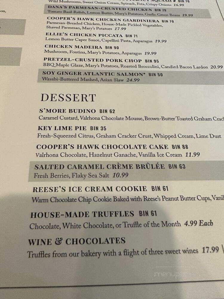 Cooper's Hawk Winery & Restaurant - Virginia Beach, VA