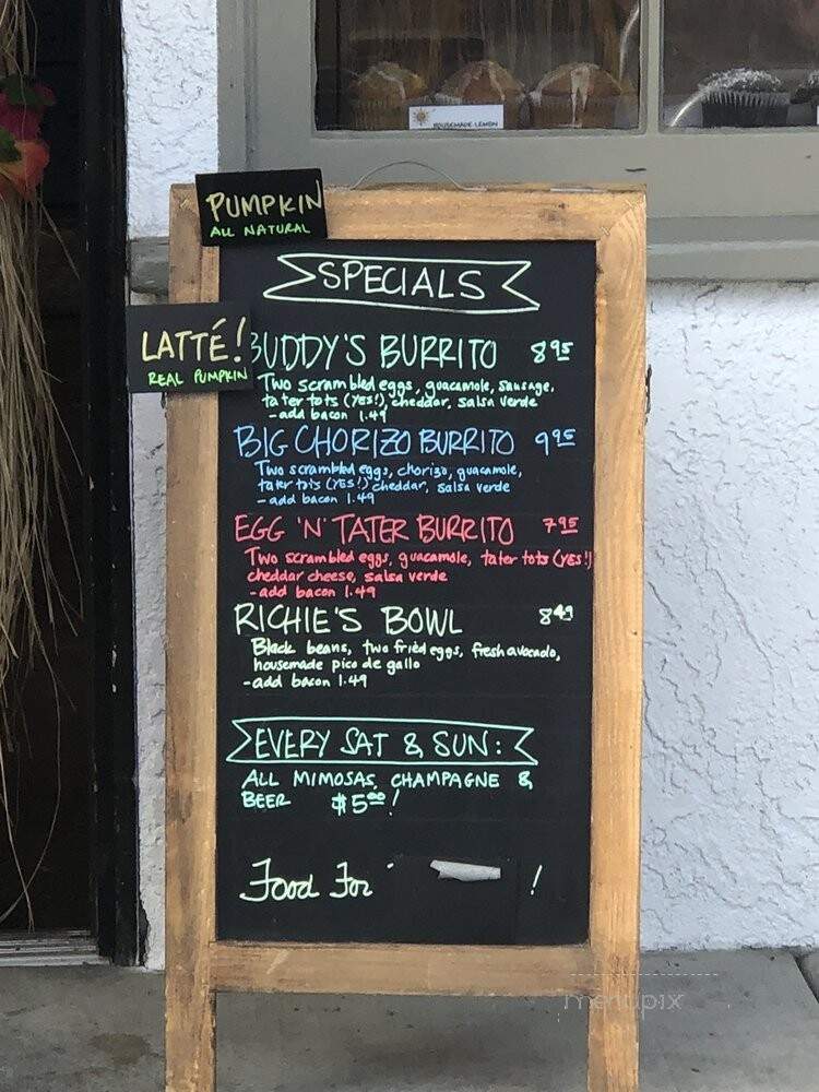 The Fuel Shack - San Clemente, CA menu_pic