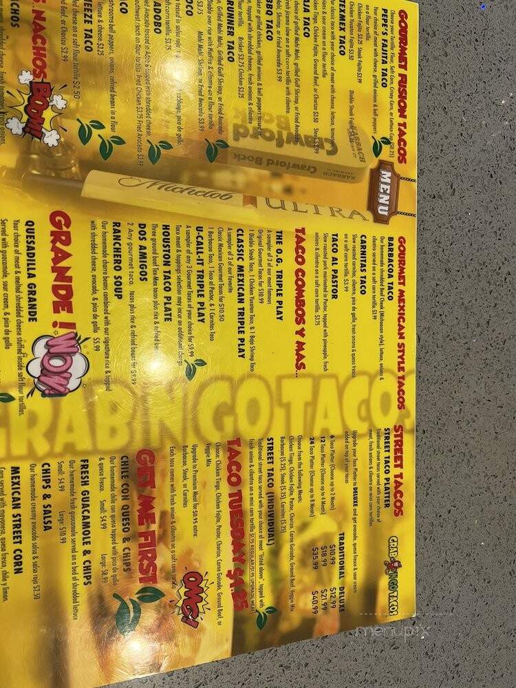 Grab N Go Tacos - Katy, TX menu_pic