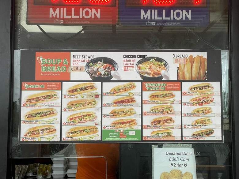 Pickle Banh Mi - Garden Grove, CA menu_pic