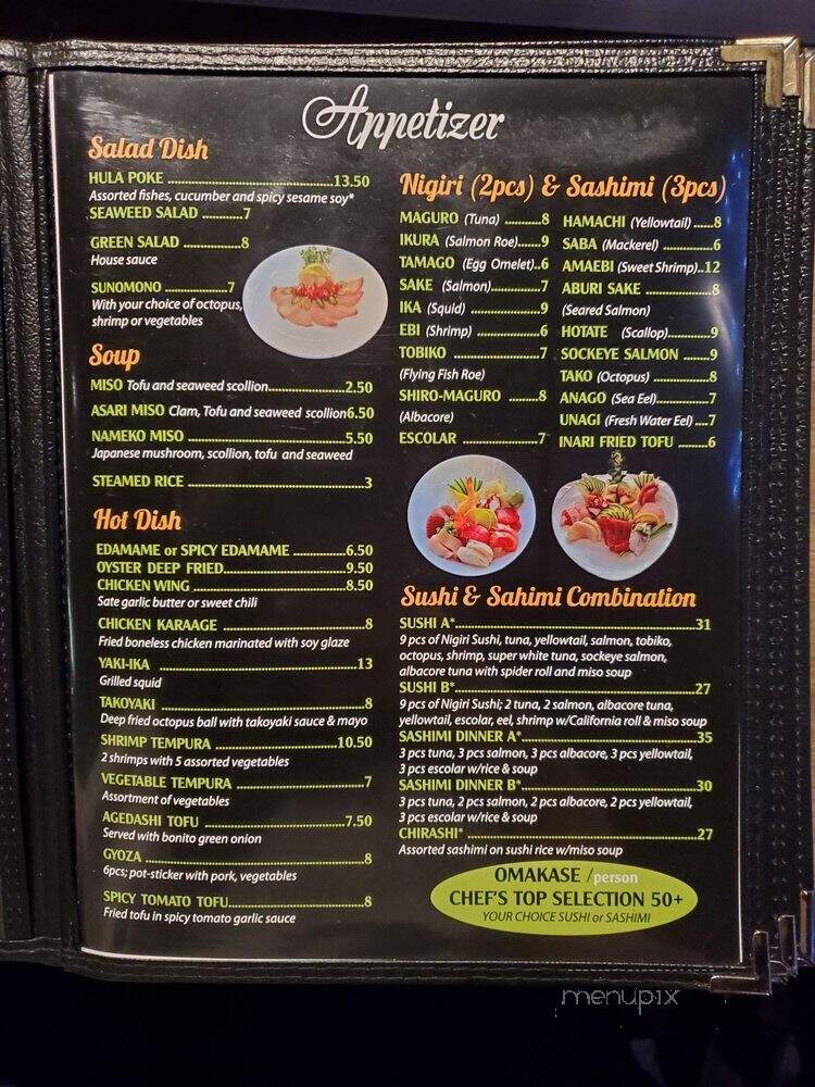 Migoto - Seattle, WA menu_pic