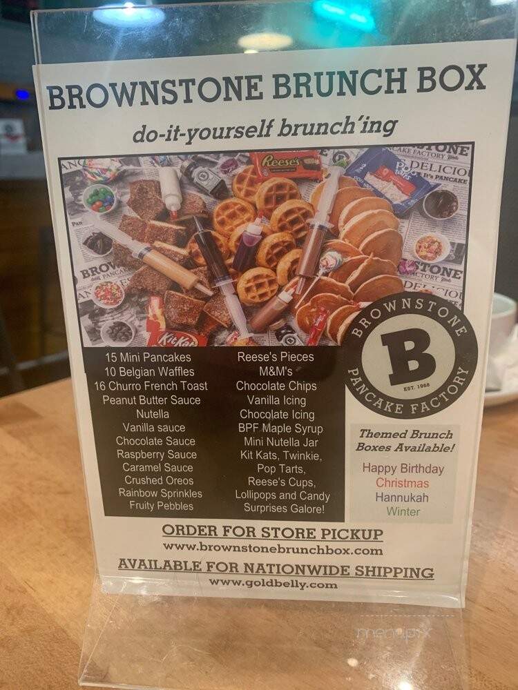 Brownstone Pancake Factory - Englewood Cliffs, NJ