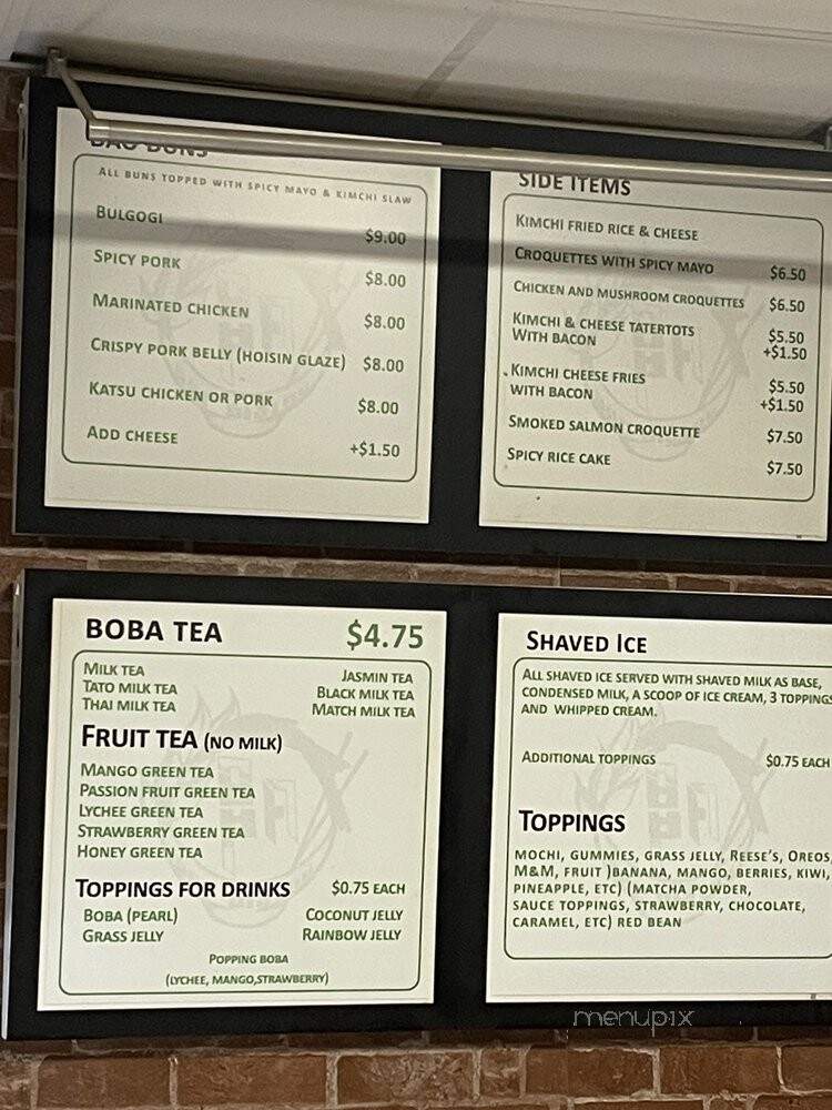 Bap Bistro - Sunrise, FL menu_pic