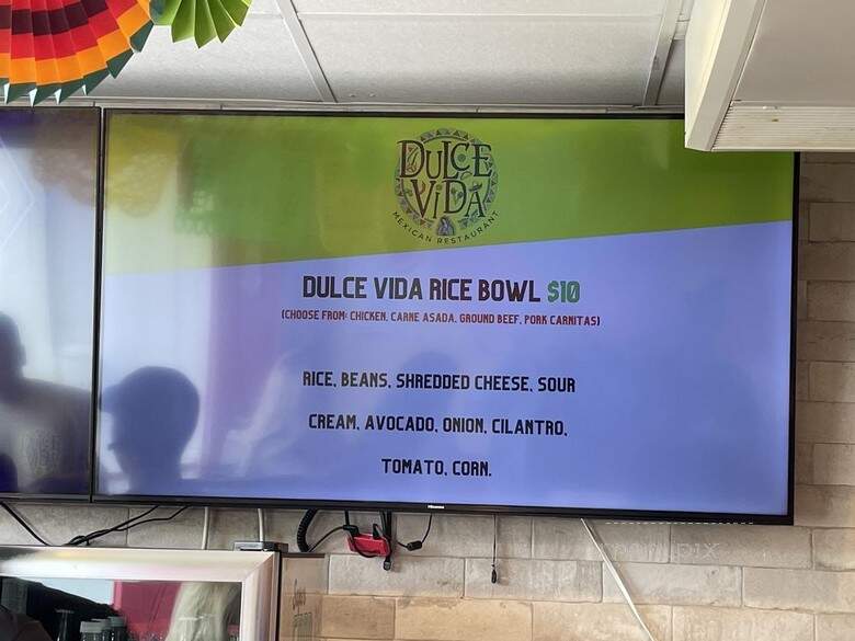Dulce Vida Mexican Restaurant - Miami Beach, FL menu_pic