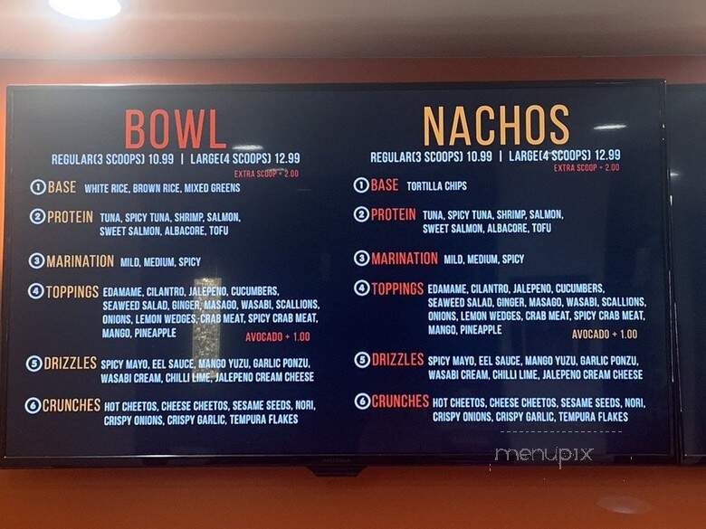 PokiTomik - Glendale, CA menu_pic