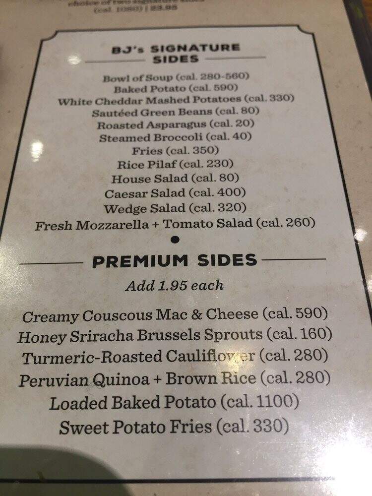 BJ's Restaurant & Brewhouse - Cincinnati, OH menu_pic