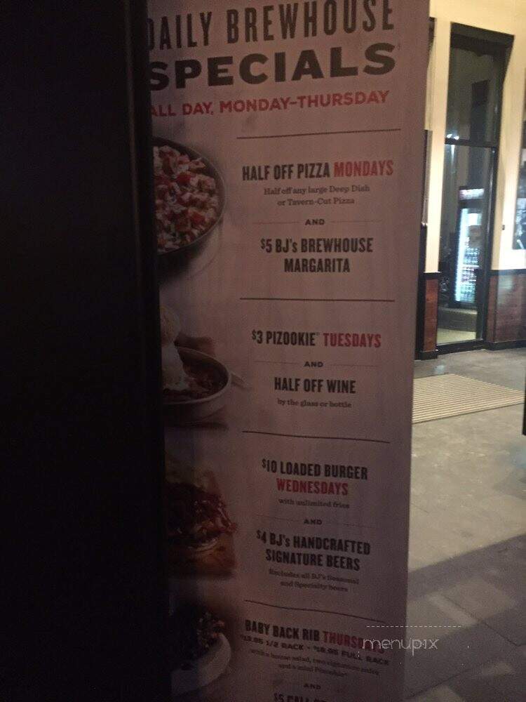 BJ's Restaurant & Brewhouse - Cincinnati, OH menu_pic