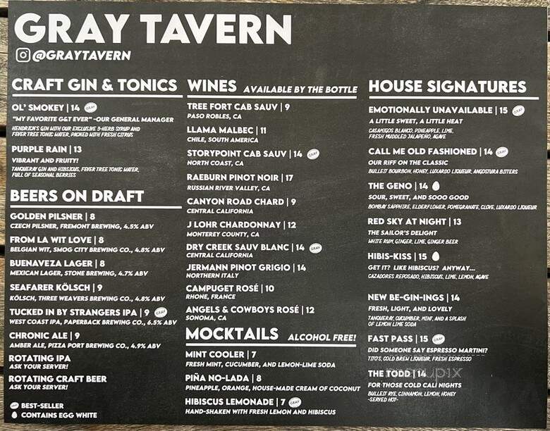 Gray Tavern - Los Angeles, CA