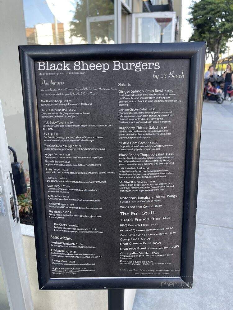 Black Sheep Burgers - Los Angeles, CA