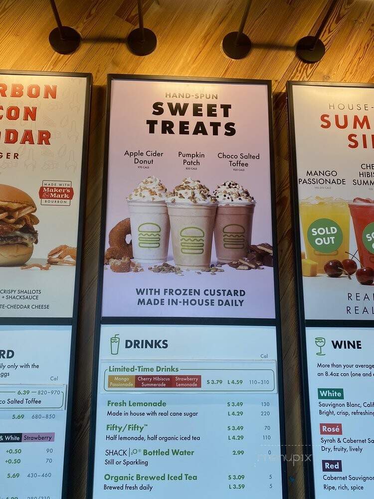 Shake Shack - New York, NY menu_pic