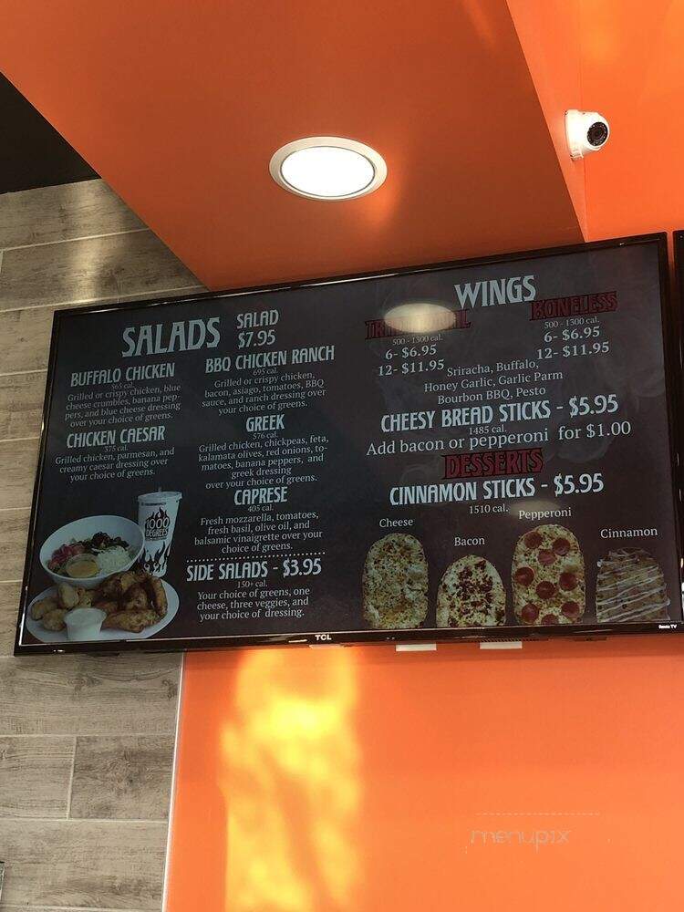 1000 Degrees Neapolitan Pizzeria - Winter Garden, FL menu_pic