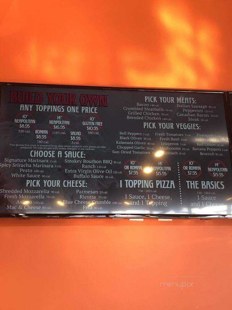 1000 Degrees Neapolitan Pizzeria - Winter Garden, FL menu_pic