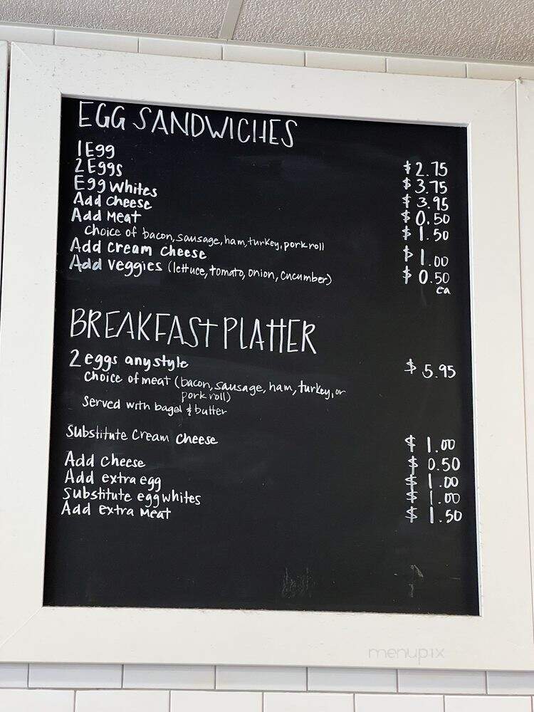 Joint Bagel Co. - St. Augustine, FL menu_pic