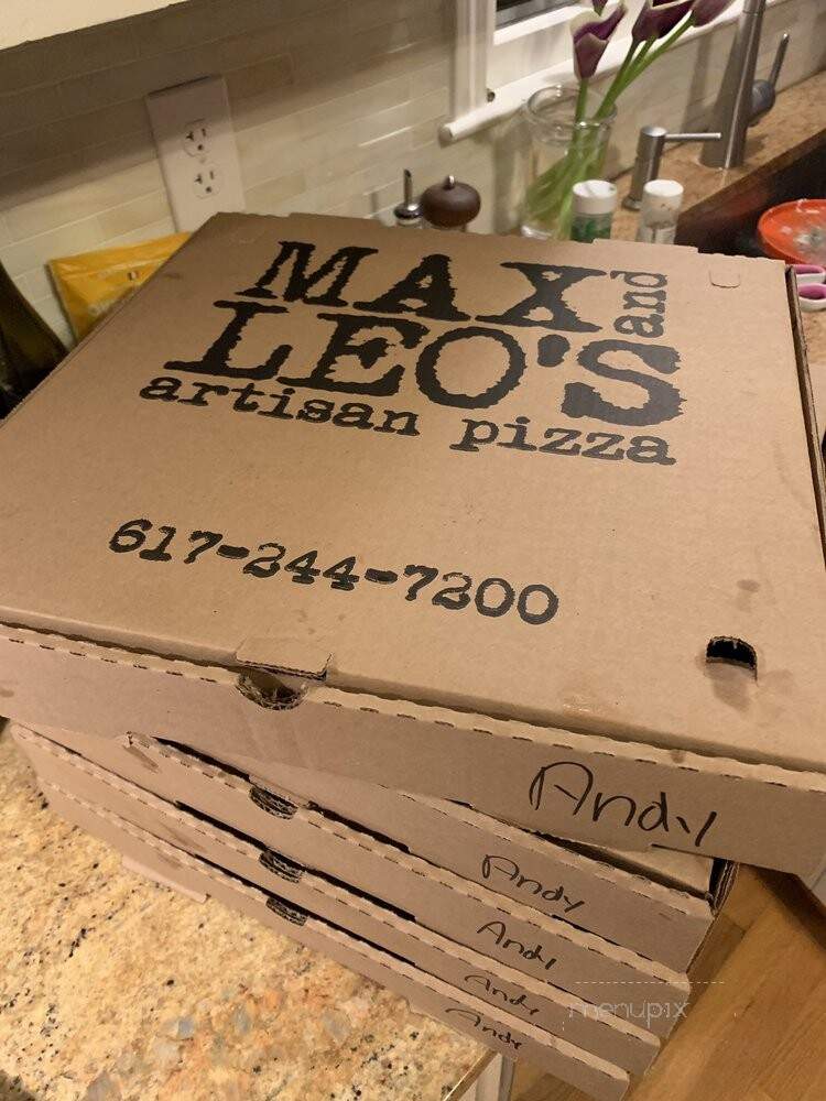 Max & Leo's Artisan Pizza - Sudbury, MA menu_pic