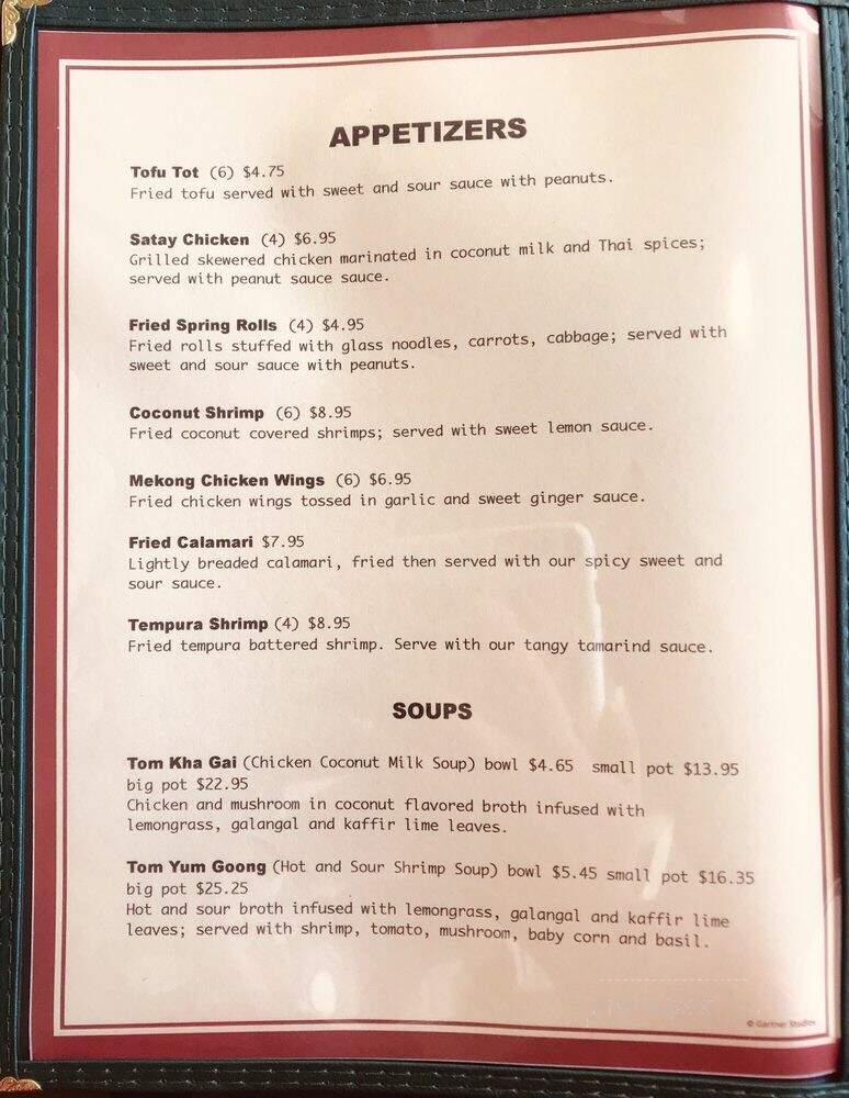 Mekong Cafe - Midvale, UT menu_pic