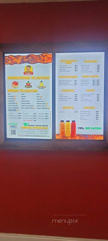 Fatboys Wings & Tings - North Miami Beach, FL menu_pic
