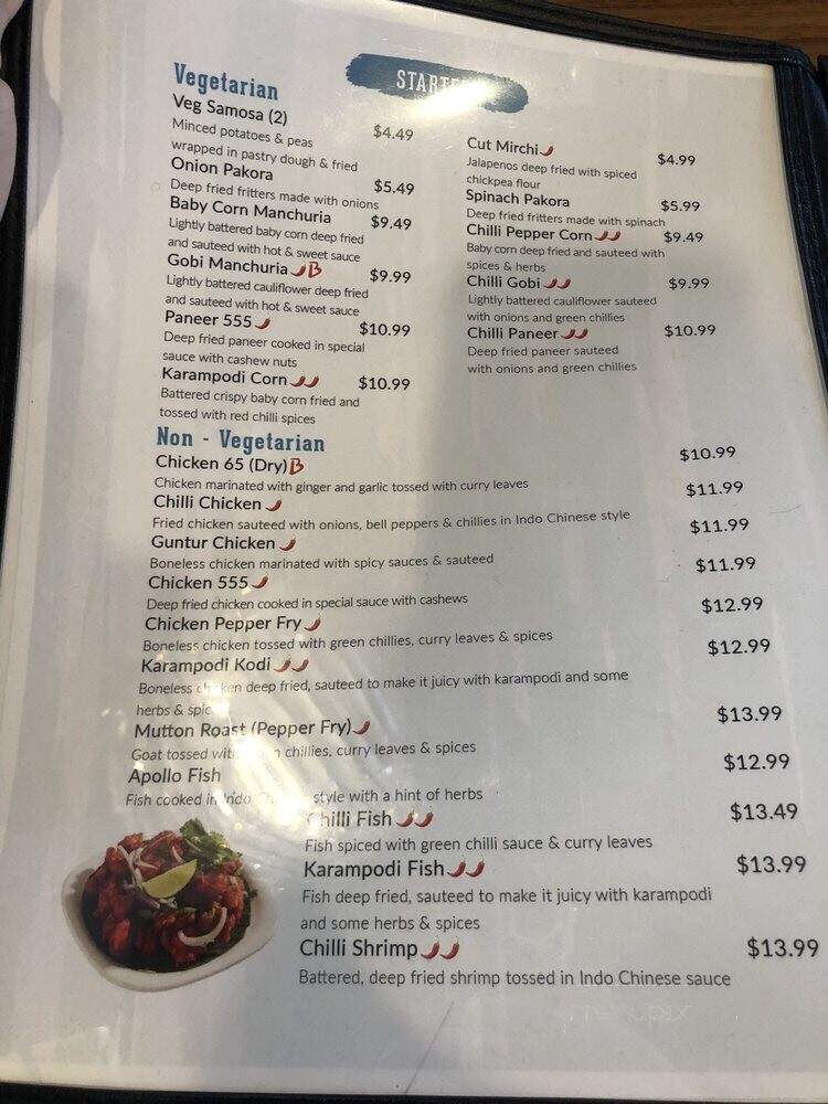 Bawarchi - South Jordan, UT menu_pic
