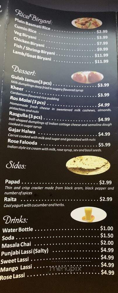 Masala Twist and Grill - Linden, NJ menu_pic