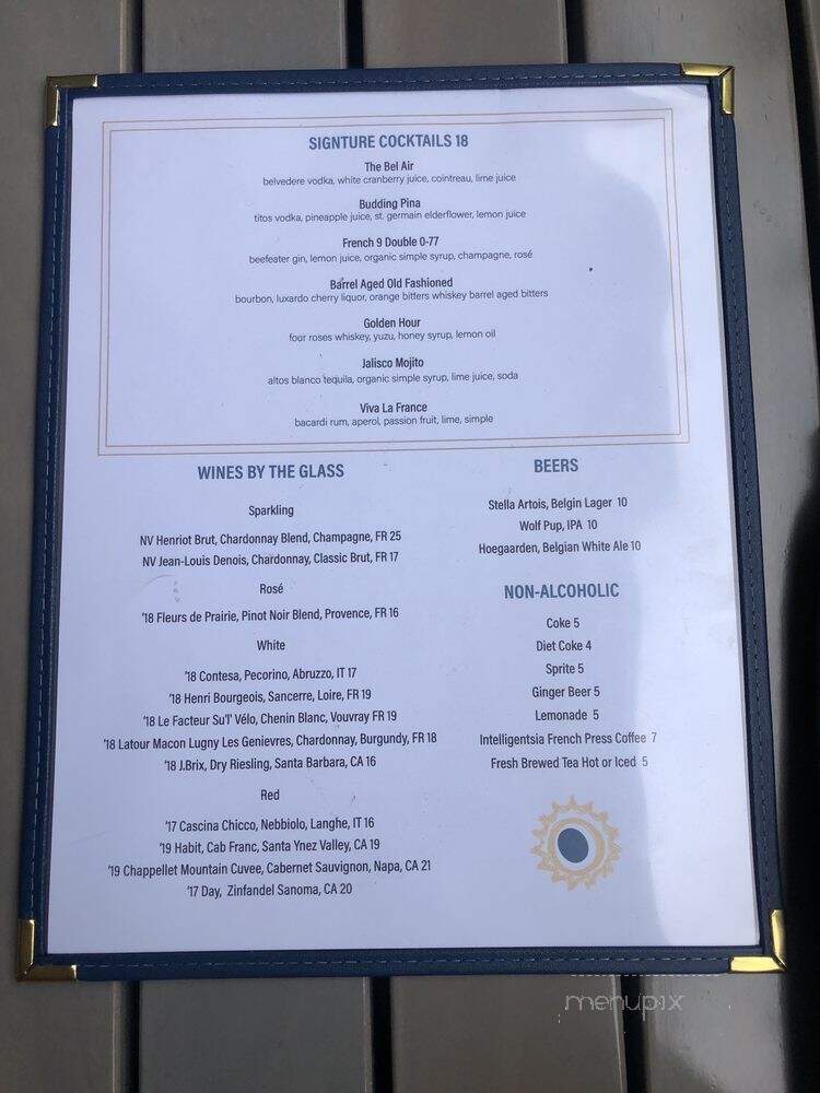 Jolie - Los Angeles, CA menu_pic