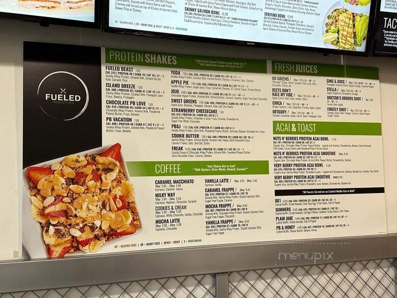 Fueled Fresh Kitchen - Draper, UT menu_pic