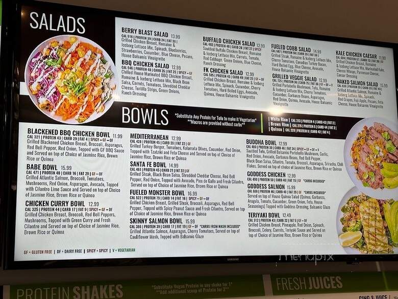 Fueled Fresh Kitchen - Draper, UT menu_pic