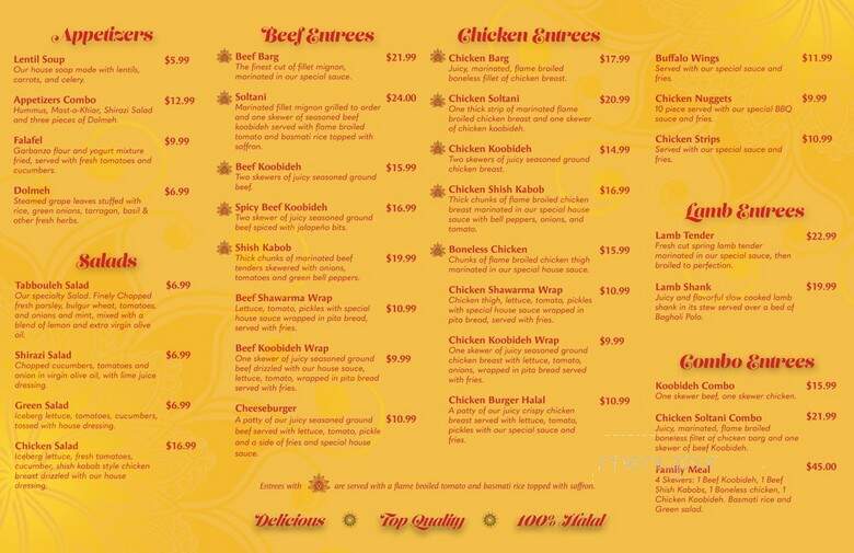 K Grill - West Covina, CA menu_pic