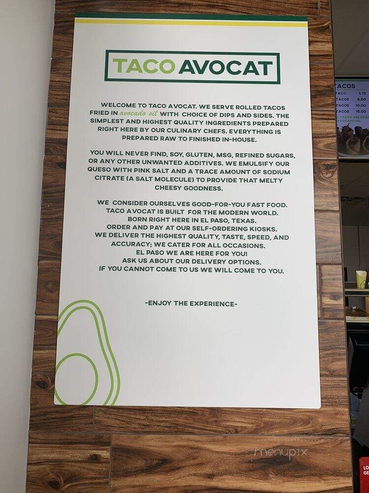 Taco Avocat - El Paso, TX