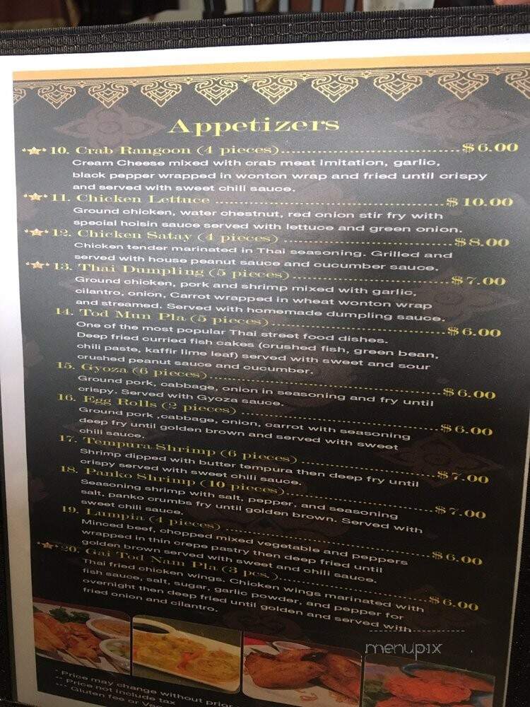 Stanwood Thai - Stanwood, WA menu_pic