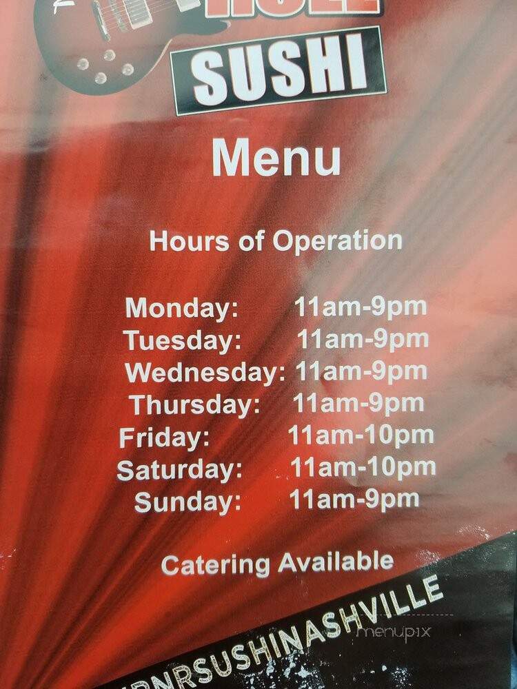 RocknRoll Sushi - Nashville, TN menu_pic