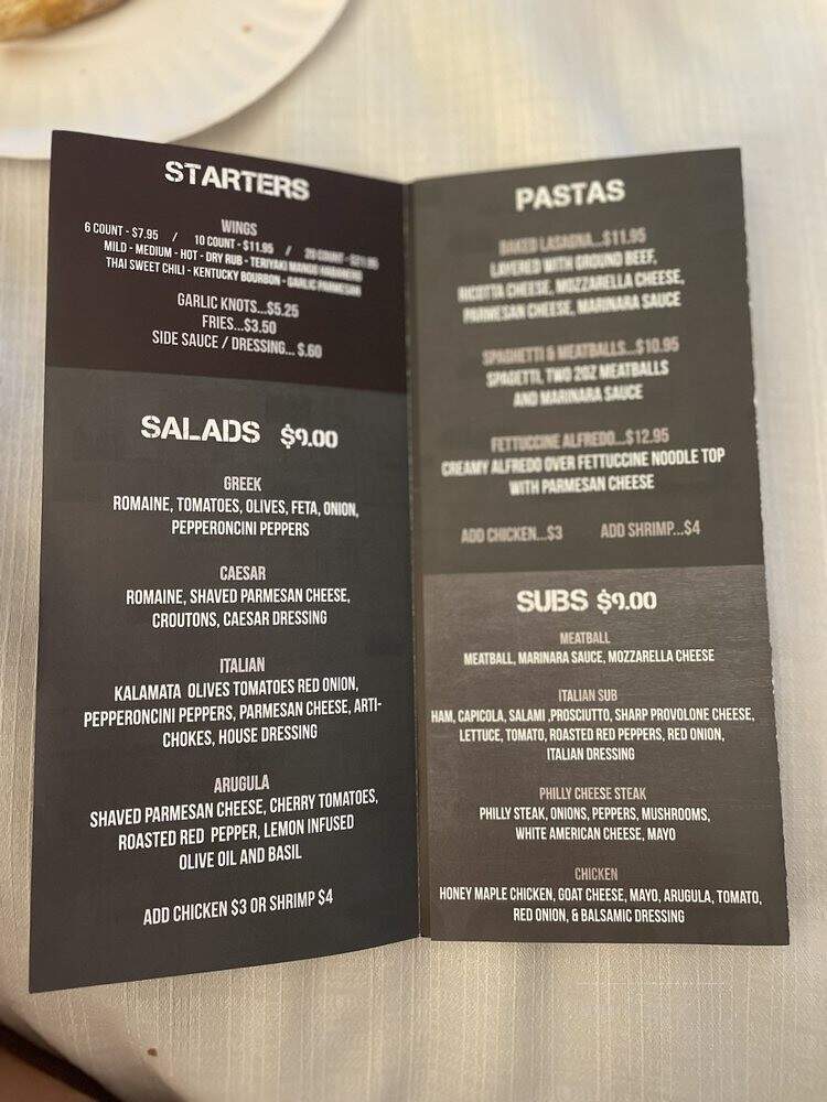 Mr. Maines Pizzeria - Panama City Beach, FL menu_pic