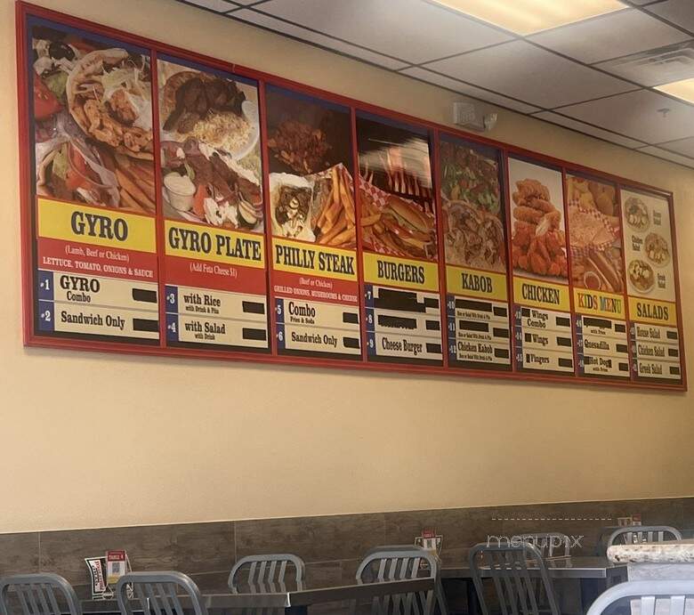 Gyro Express Philly Steaks - Las Vegas, NV menu_pic