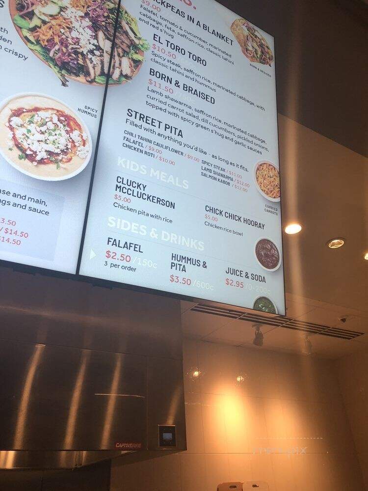 Roti Mediterranean Grill - Vernon Hills, IL menu_pic