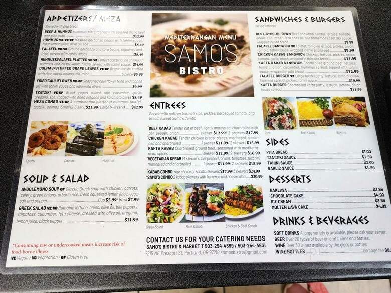 Samo's Bistro & Market - Portland, OR