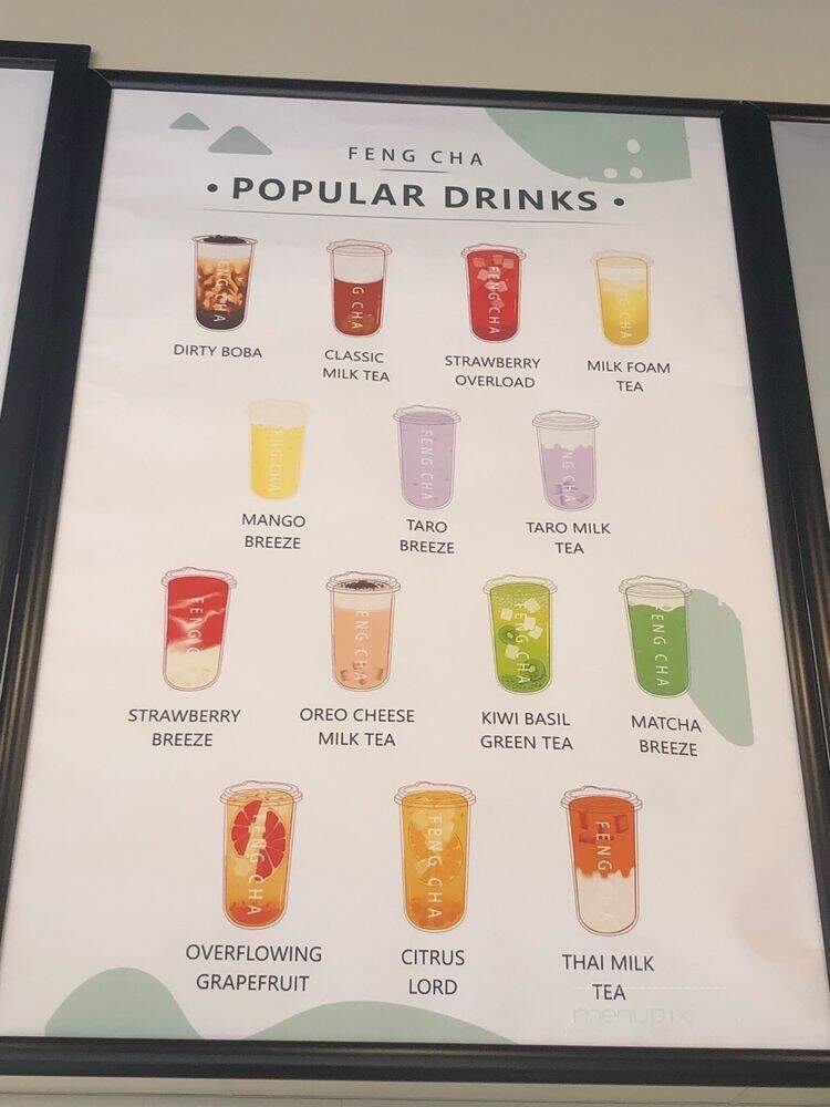 Feng Cha Teahouse - Minneapolis, MN menu_pic