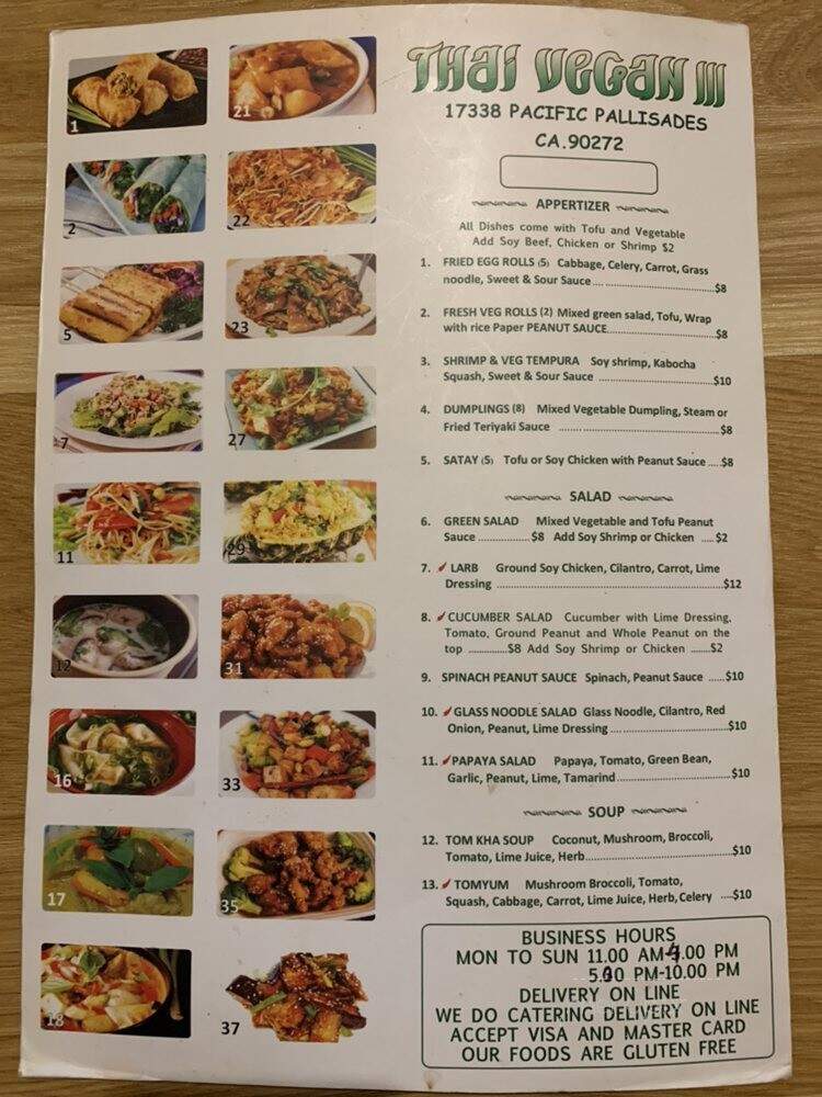 Thai Vegan III - Los Angeles, CA