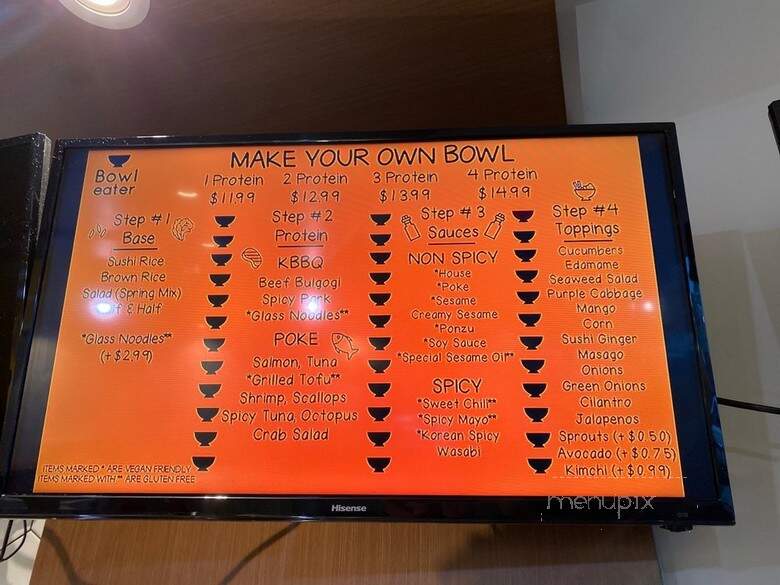 Bowl Eater - San Diego, CA menu_pic