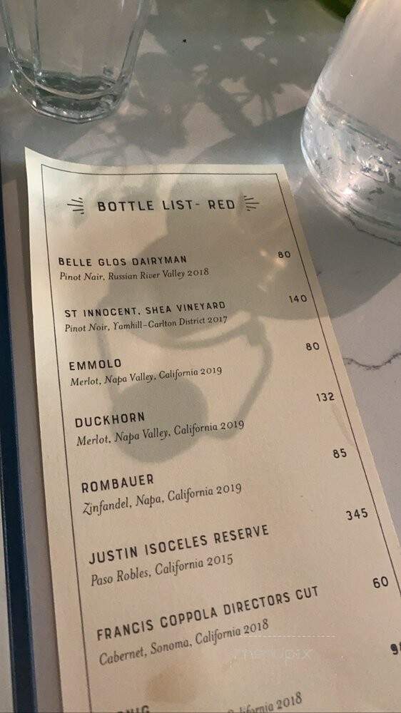 Liberty Common - Nashville, TN menu_pic