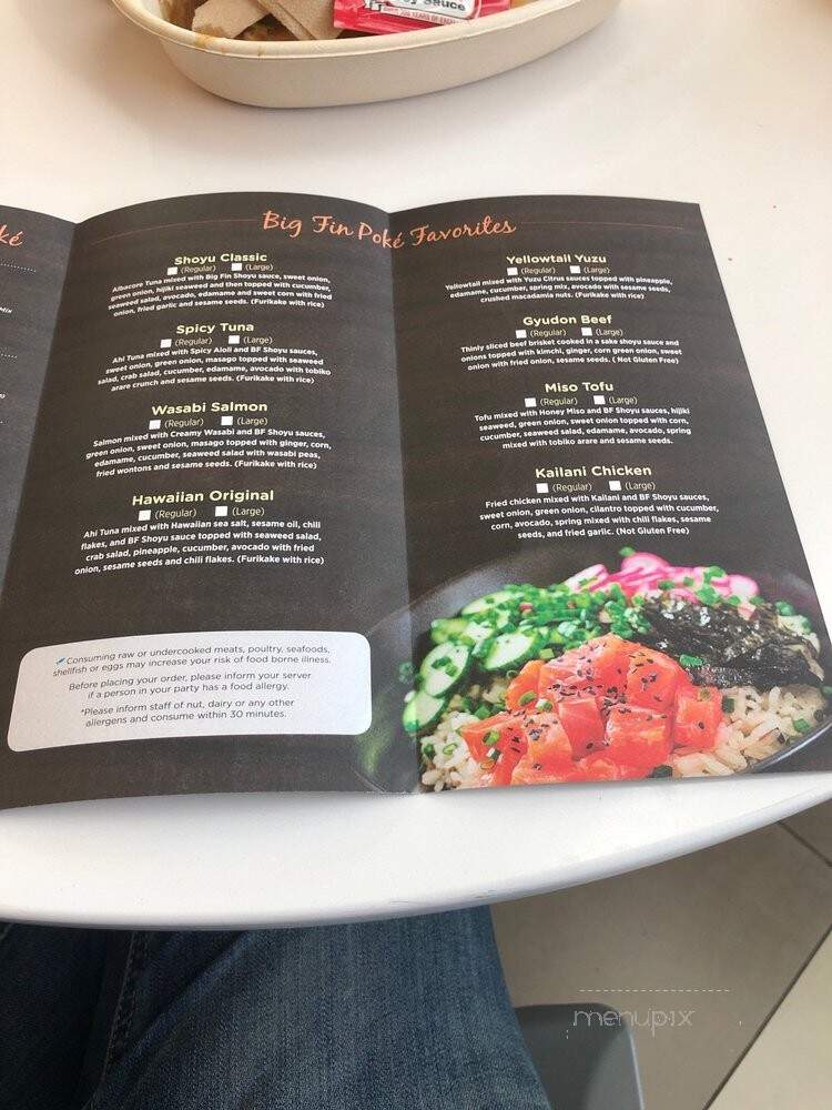 Big Fin Poke - Danvers, MA menu_pic