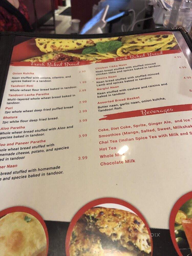 Royal of India - Rochester, NY menu_pic