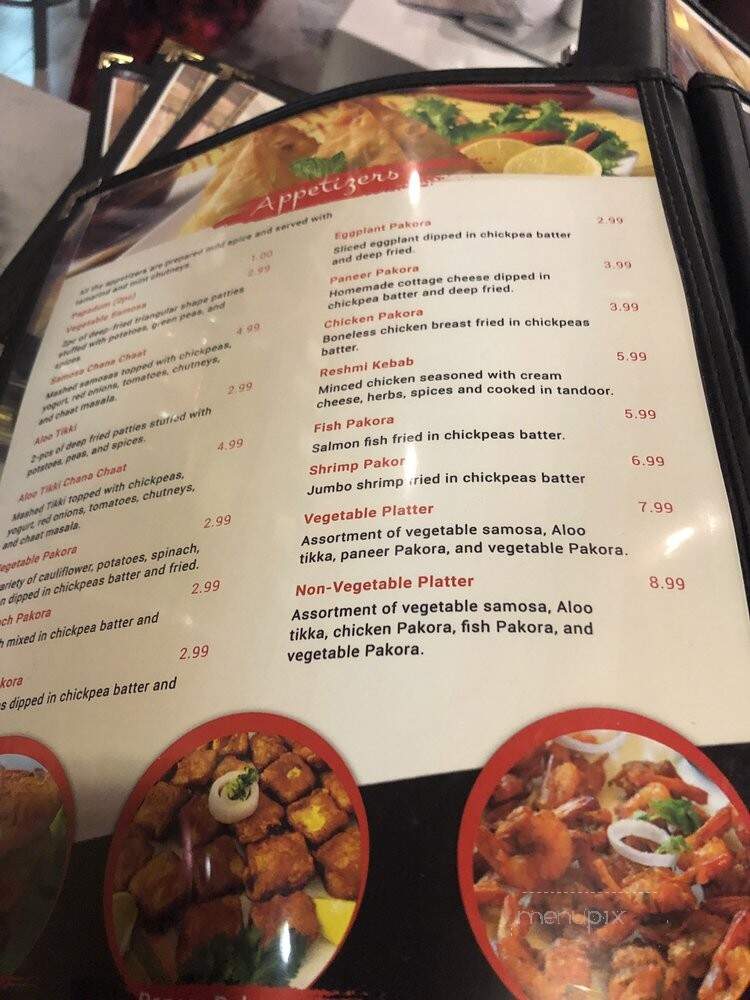 Royal of India - Rochester, NY menu_pic
