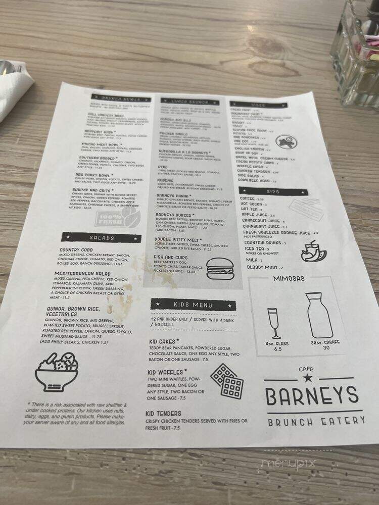 Barneys Cafe - The Colony, TX