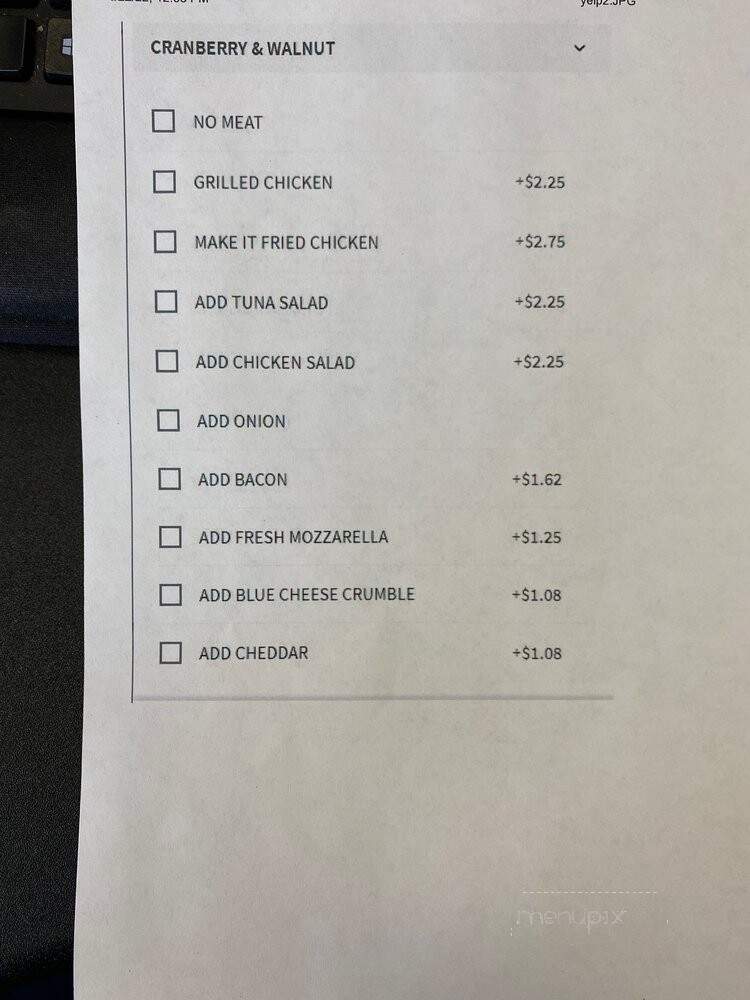 Crisp Cannoli - Castleton-on-Hudson, NY menu_pic