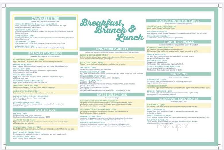 Eggs Up Grill - Moore, SC menu_pic