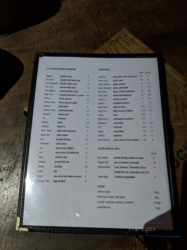 Dock Restaurant - Brooklyn, NY menu_pic