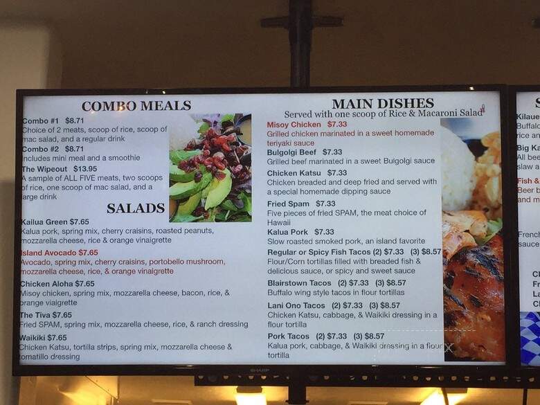 Kainoas Hawaiian Grill - Rexburg, ID