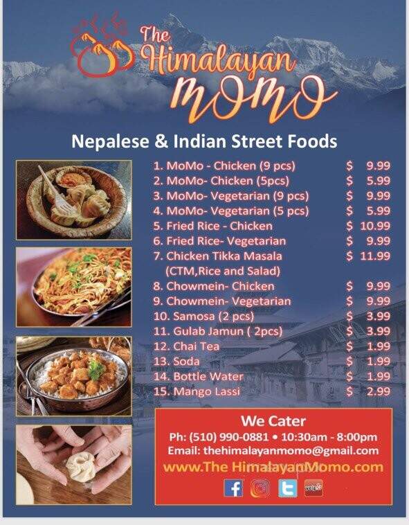 Himalayan MoMo - San Francisco, CA menu_pic