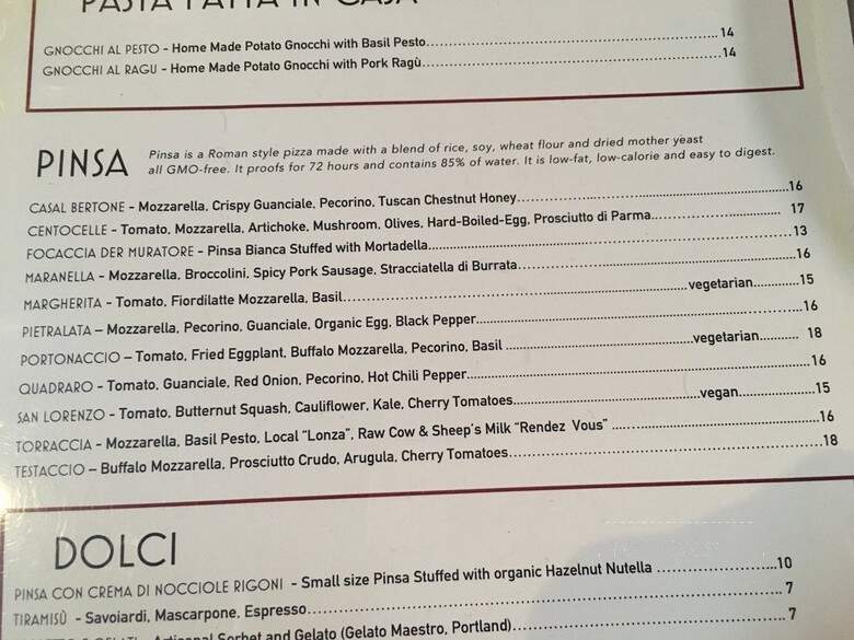 MONTESACRO Pinseria PDX - Portland, OR menu_pic