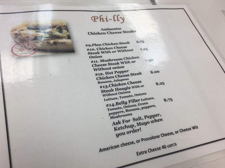 Phi-lly Cheese Steaks & Things - Danville, VA