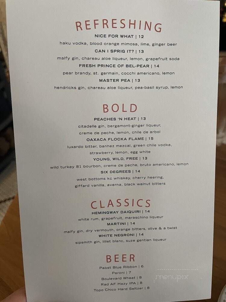 Lazia - Kansas City, MO menu_pic