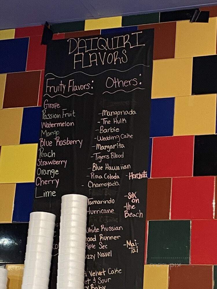 King of Wing and Daquiri - Arlington, TX menu_pic